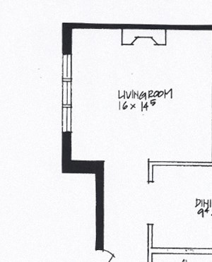 2 Bedroom - 1 Bathroom